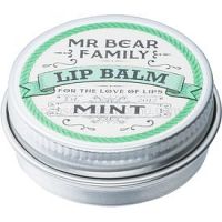 Mr Bear Family Mint balzam na pery pre mužov  15 ml