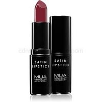 MUA Makeup Academy Satin saténový rúž odtieň Déjà Vu 3,2 g