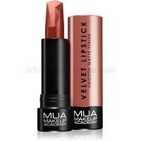 MUA Makeup Academy Velvet Matte matný rúž odtieň Dreamy 3,5 g