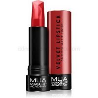 MUA Makeup Academy Velvet Matte matný rúž odtieň Stiletto 3,5 g