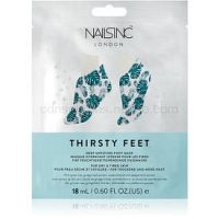 Nails Inc. Thirsty Feet hydratačná maska  na nohy 18 ml