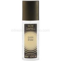 Naomi Campbell Queen of Gold deodorant s rozprašovačom pre ženy 75 ml  
