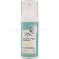 Natura Siberica Sophora Japonica denný hydratačný krém pre mastnú a zmiešanú pleť SPF 15 50 ml