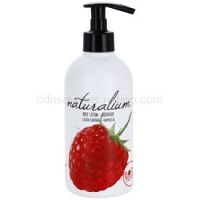 Naturalium Fruit Pleasure Raspberry výživné telové mlieko  370 ml