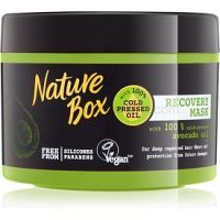 Nature Box Avocado intenzívna regeneračná maska pre poškodené vlasy  200 ml