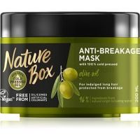Nature Box Olive Oil maska proti lámavosti vlasov 200 ml
