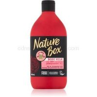 Nature Box Pomegranate povzbudzujúce telové mlieko s hydratačným účinkom  385 ml