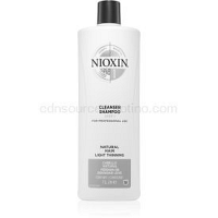 Nioxin System 1 Cleanser Shampoo čistiaci šampón pre jemné až normálne vlasy 1000 ml