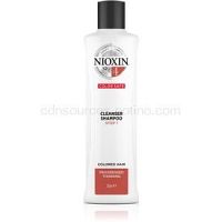 Nioxin System 4 Color Safe Cleanser Shampoo jemný šampón pro farbené a poškodené vlasy 300 ml