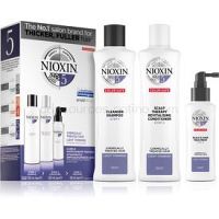 Nioxin System 5 kozmetická sada pre mierne rednutie normálnych až silných, prírodných aj chemicky ošetrených vlasov unisex