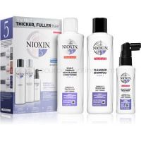Nioxin System 5 Scalp Therapy kozmetická sada (pre mierne rednutie normálnych až silných, prírodných aj chemicky ošetrených vlasov)