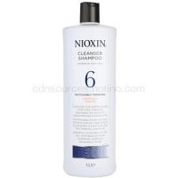 Nioxin System 6 čistiaci šampón pre výrazné rednutie normálnych až silných, prírodných a chemicky ošetrených vlasov  1000 ml