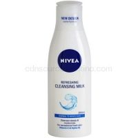 Nivea Aqua Effect osviežujúce čistiace pleťové mlieko pre normálnu až zmiešanú pleť  200 ml
