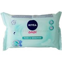 Nivea Baby Pure & Sensitive čistiace utierky pre deti  63 ks