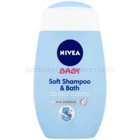 Nivea Baby šampón a pena do kúpeľa 2 v 1 200 ml
