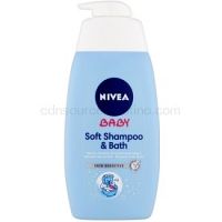 Nivea Baby šampón a pena do kúpeľa 2 v 1 500 ml