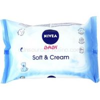 Nivea Baby Soft & Cream čistiace utierky pre deti  63 ks