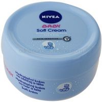 Nivea Baby Soft & Cream hydratačný krém na tvár a telo 200 ml