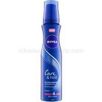 Nivea Care & Hold regeneračné penové tužidlo pre extra silnú fixáciu 150 ml