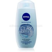 Nivea Clay Fresh Blue Agave & Lavender sprchový gél s ílom  250 ml