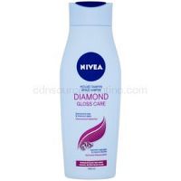 Nivea Diamond Gloss šampón pre unavené vlasy bez lesku 400 ml