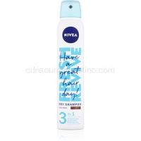 Nivea Fresh Revive osviežujúci suchý šampón pre objem Dark Tones 200 ml