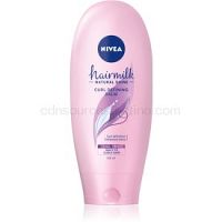 Nivea Hairmilk Natural Shine balzam pre zvýraznenie vlnitých vlasov 125 ml
