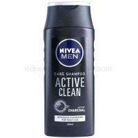 Nivea Men Active Clean šampón s aktívnymi zložkami uhlia 250 ml