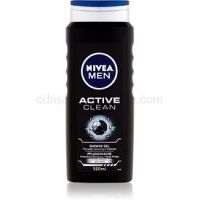 Nivea Men Active Clean sprchový gél na tvár, telo a vlasy pre mužov 500 ml