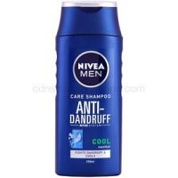 Nivea Men Cool šampón proti lupinám pre svrbiacu a podráždenú pokožku mentol 250 ml