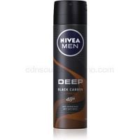 Nivea Men Deep antiperspirant v spreji pre mužov Black Carbon Espresso 150 ml