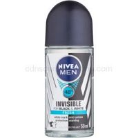 Nivea Men Invisible Black & White guličkový antiperspirant pre mužov 50 ml