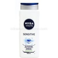 Nivea Men Sensitive sprchový gél na tvár, telo a vlasy 500 ml