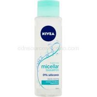 Nivea Micellar Shampoo osviežujúci micelárny šampón pre normálne až mastné vlasy bez silikónov 400 ml