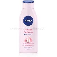 Nivea Natural Radiance telové mlieko s efektom jemného opálenia 400 ml