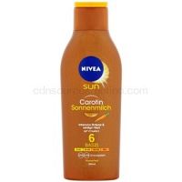 Nivea Sun Deep Tan mlieko na opaľovanie SPF 6  200 ml