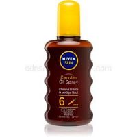 Nivea Sun olej v spreji na opaľovanie SPF 6 200 ml