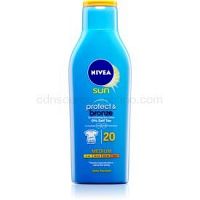 Nivea Sun Protect & Bronze intenzívne mlieko na opaľovanie SPF 20  200 ml