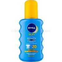 Nivea Sun Protect & Bronze intenzívny sprej na opaľovanie SPF 20  200 ml