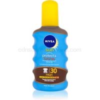 Nivea Sun Protect & Bronze suchý olej na opaľovanie SPF 30  200 ml