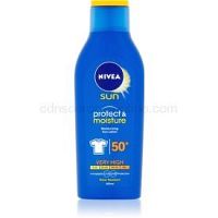 Nivea Sun Protect & Moisture hydratačné mlieko na opaľovanie SPF 50+ 200 ml