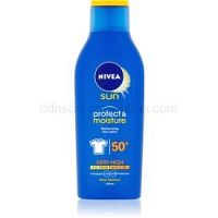 Nivea Sun Protect & Moisture hydratačné mlieko na opaľovanie SPF 50+  200 ml