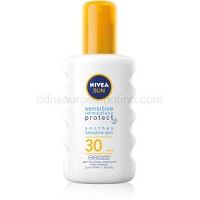 Nivea Sun Protect & Sensitive ochranný sprej na opaľovanie SPF 30 200 ml
