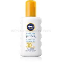 Nivea Sun Protect & Sensitive ochranný sprej na opaľovanie SPF 30  200 ml