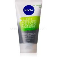 Nivea Urban Skin detoxikačný čistiaci krém 3v1  150 ml