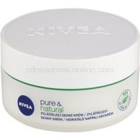 Nivea Visage Pure & Natural zvláčňujúci denný krém pre normálnu až zmiešanú pleť 50 ml