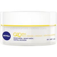 Nivea Visage Q10 Plus denný krém pre normálnu až suchú pleť SPF 15  50 ml
