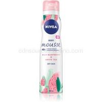 Nivea Wild Raspberry & White Tea rozmaznávajúca telová pena pre intenzívnu hydratáciu 200 ml