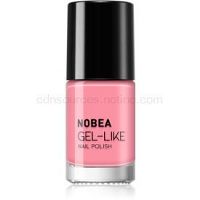 NOBEA Day-to-Day lak na nechty s gélovým efektom odtieň Pink Rosé #N02 6 ml