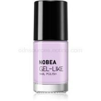 NOBEA Day-to-Day lak na nechty s gélovým efektom odtieň Soft Lilac #N05 6 ml